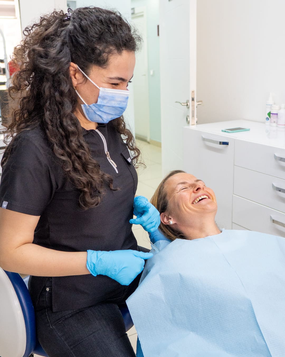 How is teeth cleaning done?